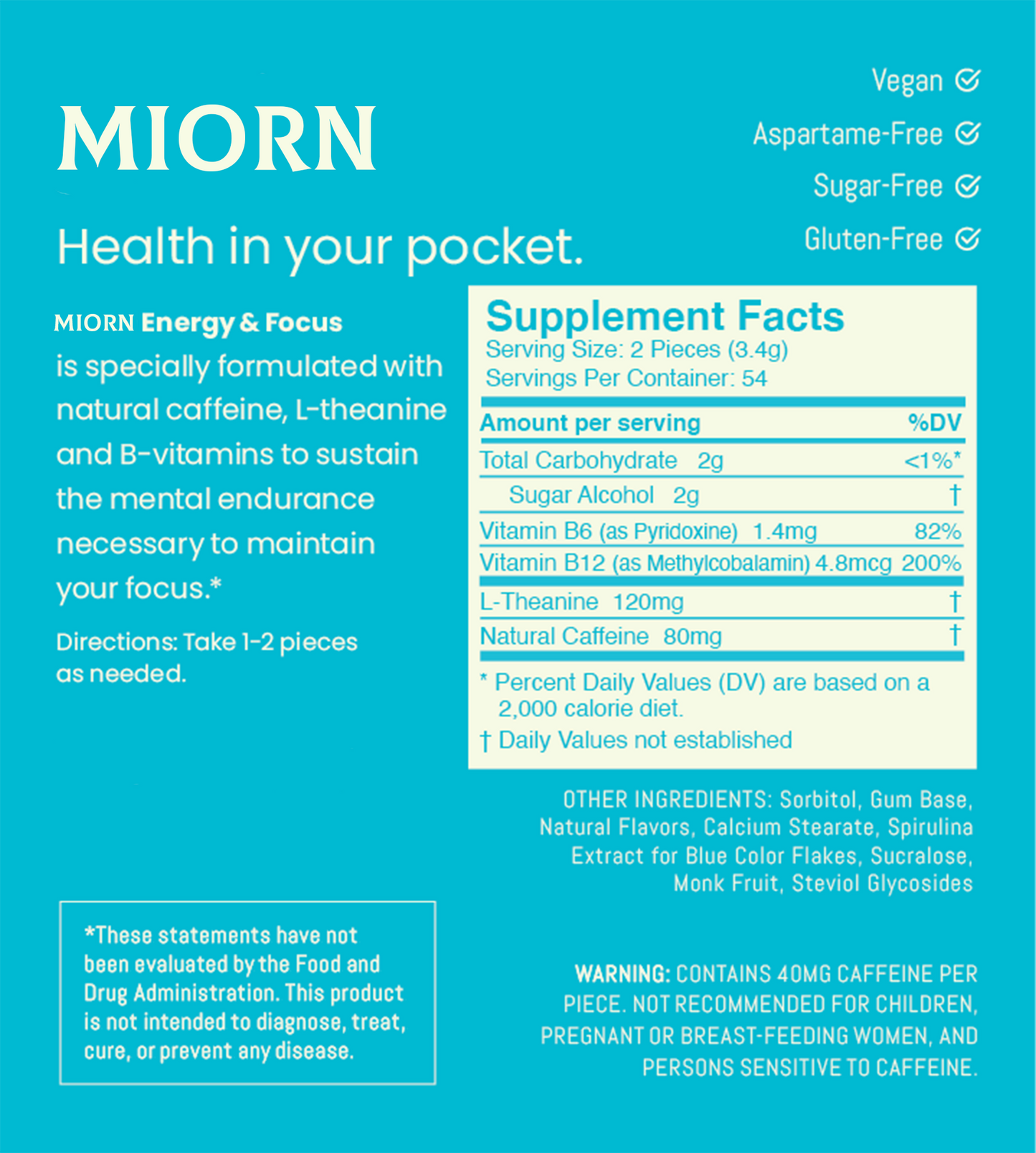 Energy & Focus™ Mints