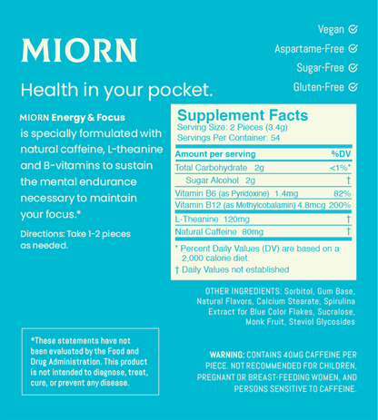 Energy & Focus™ Mints
