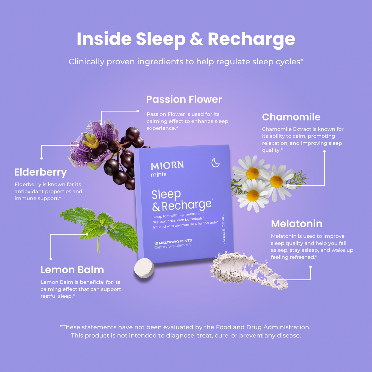 Sleep & Recharge™ Meltaway Mints